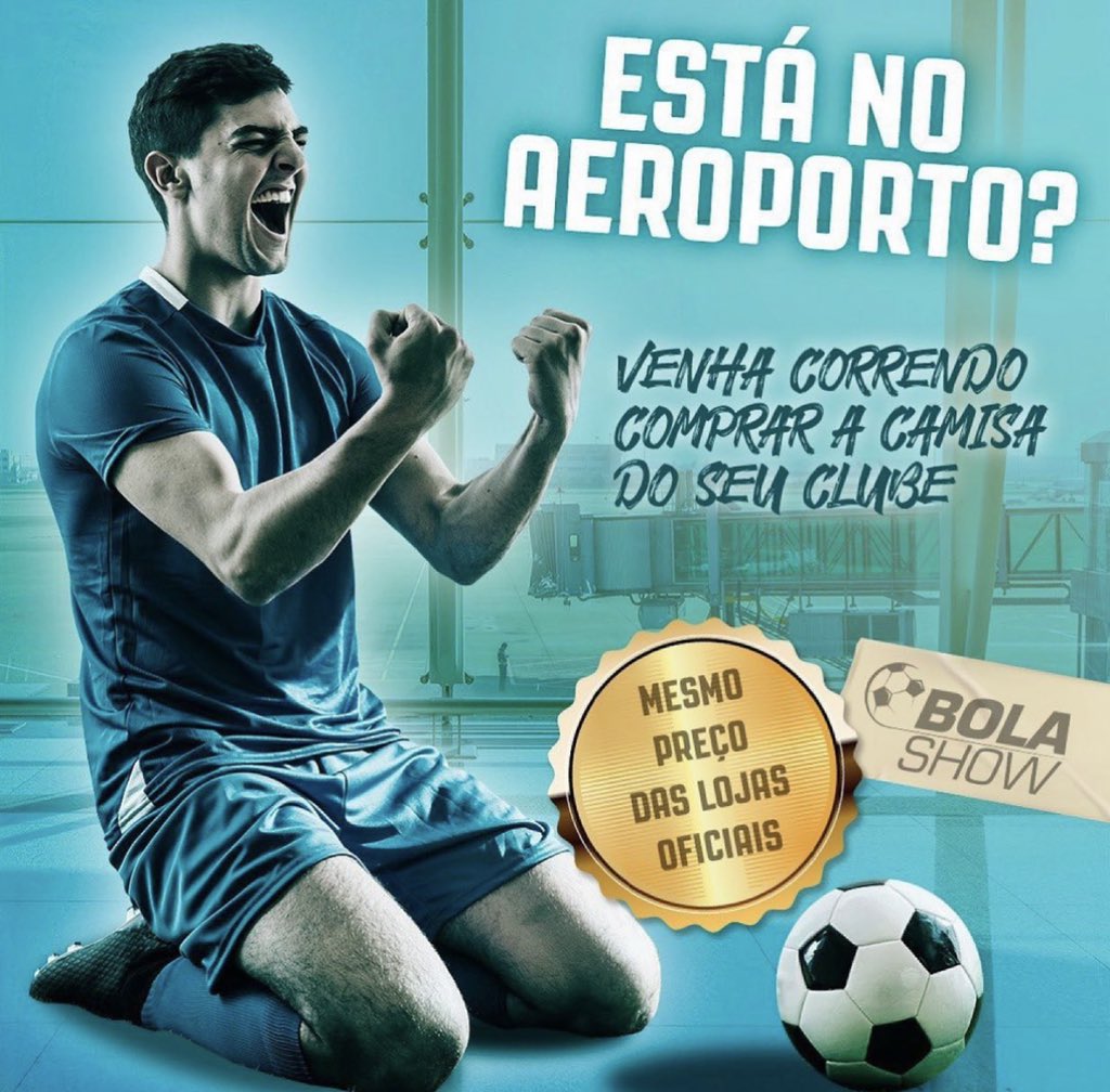 LojaBolaShow's tweet photo. Aqui você encontra a camisa oficial do seu clube pelo mesmo preço das lojas oficiais!
Venha conferir!
#futebol #bolashow #camisasoficiais https://t.co/2VYR7xRINr