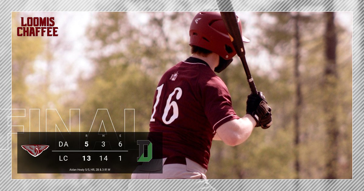 LCBaseballPels's tweet photo. Awesome day on Sellers today as The Pelicans sent 3 💣 #Soaring over the fence. Aidan Healy ‘23 was 5/5 with a homer &amp; also got the W on the mound. Rory Lynch ‘21 and Gabriel Tirado’24 added a couple nukes and Davis Hanson hit 2 doubles &amp; 4 RBI’s 

#SoarPelican @LoomisAthletics https://t.co/iAyx8veSD9