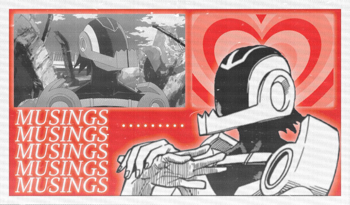 elbowtape's tweet photo. ⠀⠀ 
⠀⠀ ⠀𖤐  :  MUSINGS 𓈒 ۫  死神  ❤️‍🩹
⠀⠀ https://t.co/eJmyeUUU47