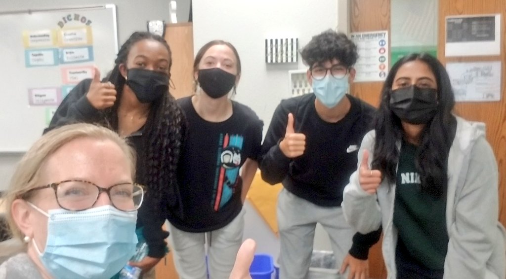 LTHSLOTE's tweet photo. They came running to celebrate their AP test day right after their test! I love that they still want to share the big occasions with me even though I'm no longer their teacher. Warms my heart! 💓

#teacherlife https://t.co/7S3P3PNnu7