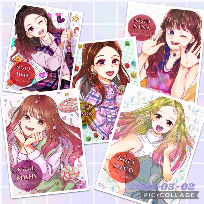 Niziuメンバーのtwitterイラスト検索結果