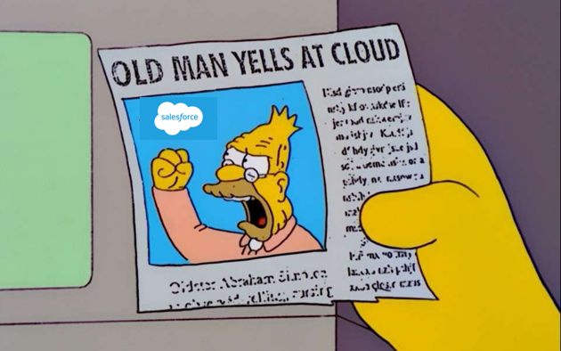 ramirez747's tweet photo. #salesforce down for maintenance https://t.co/VSFbijT1BE