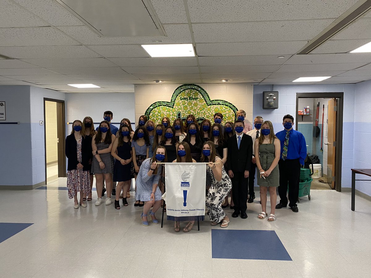 LRMS NJHS 2021. So proud of these amazing 8th graders. Happy we were able to celebrate in front of family and friends. Our future is in great hands with these kids. #wildcatpride