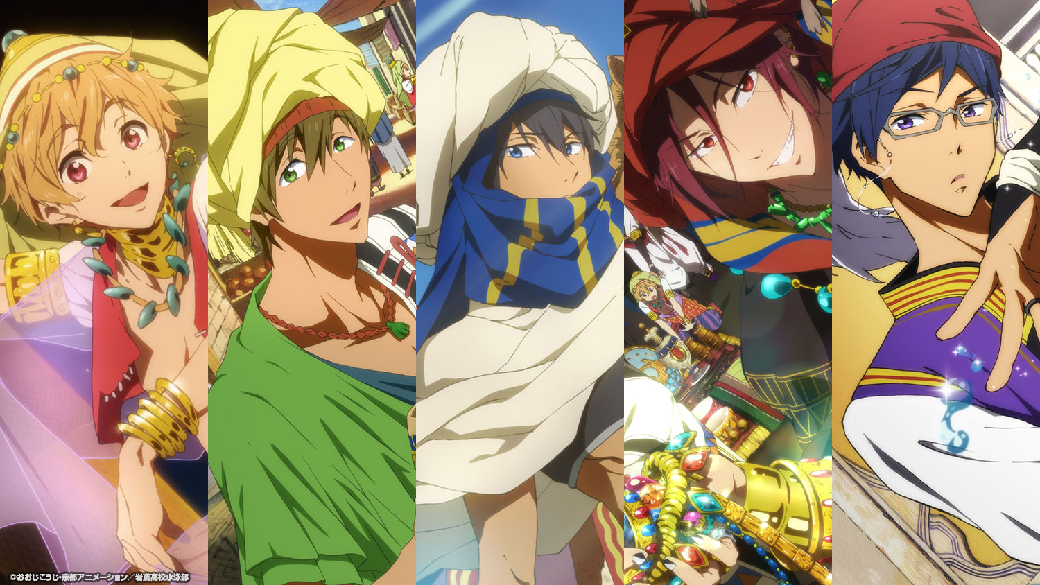 Free シリーズ公式 Twitterissa 遙 真琴 凛 渚 怜は Tvアニメ Free Tv第1期 のed曲 Splash Free を Style Five として歌っています キャラクターソングでも大活躍 ぜひ一度聴いてみてくださいね T Co Hs0uglsqrq Tv Free Free Final