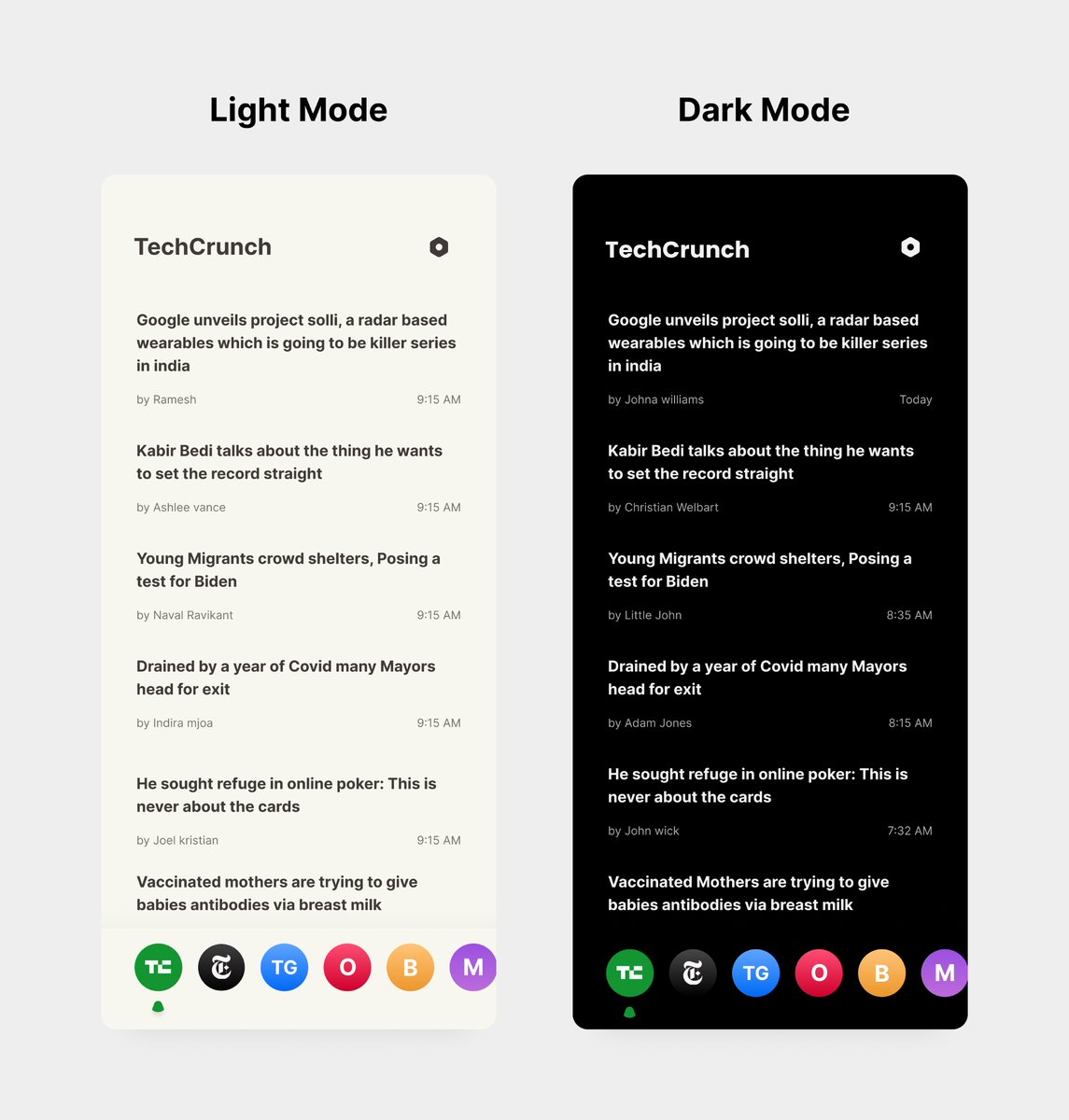 spikeysanju's tweet photo. Today, I want to share with you a sneak peek at my current Jetpack Compose app called #OneFeed📮

I’m still polishing it up!

#AndroidDev #JetpackCompose https://t.co/sV75KsyaCj