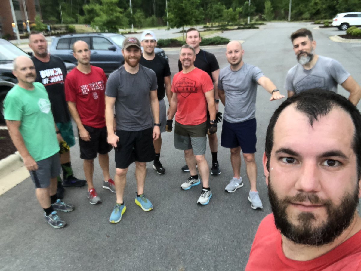 Robert Bryan @F3Decoy (@f3decoy) on Twitter photo PAX of 10 <a href="/F3BlackSheep/">F3 Black Sheep</a> to celebrate khaki’s birthday. Nice work men! SYITG <a href="/f3jocoga/">@F3JOCOGA</a> <a href="/F3Raleigh/">F3 Raleigh</a> <a href="/F3Garner/">F3Garner</a> <a href="/f3joco/">@F3JOCO</a> PAX of 10 <a href="/F3BlackSheep/">F3 Black Sheep</a> to celebrate khaki’s birthday. Nice work men! SYITG <a href="/f3jocoga/">@F3JOCOGA</a> <a href="/F3Raleigh/">F3 Raleigh</a> <a href="/F3Garner/">F3Garner</a> <a href="/f3joco/">@F3JOCO</a>