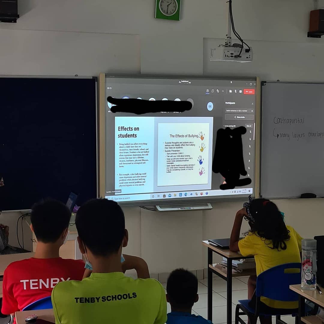 Our Student Council felt the need to design, organise and run an anti-bullying awareness campaign including cyberbullying and racism. Pictured here is an online presentation the students gave their peers during assembly time. 

#tenbySEG #TISS #AmazingLearning