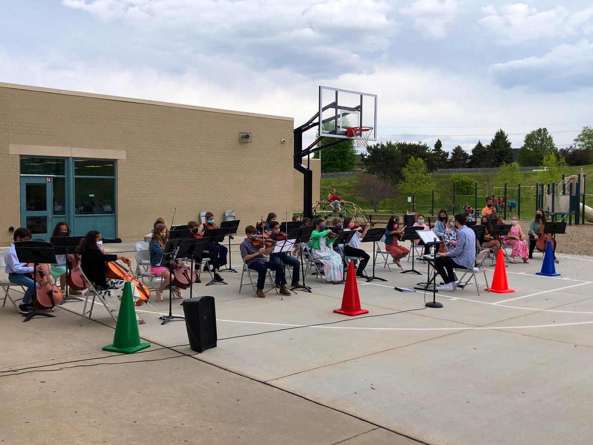 MrsAllenBand's tweet photo. I won’t forget this year of pandemic-band-teaching for many reasons, but mostly because of these kids.I love their musicianship and how far they’ve come, but more importantly I adore who they are, their grit, and their excitement to learn @misshaysemusic @MrFirkins @MPS_BlackElk https://t.co/qcln2qQ6rv