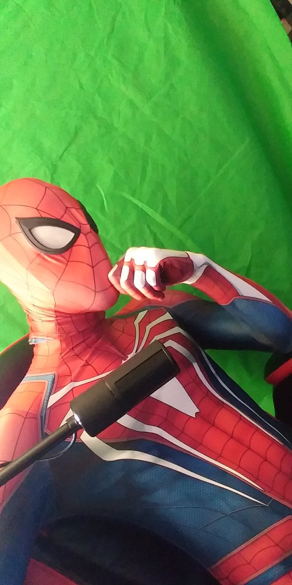 Thinkin bout goin live today
More Spider-man
As Spider-man
Bout 8pm pst
Sounds solid
#twitchstreamer #cosplay #spiderman #PS5 https://t.co/Zfi1C6aubq