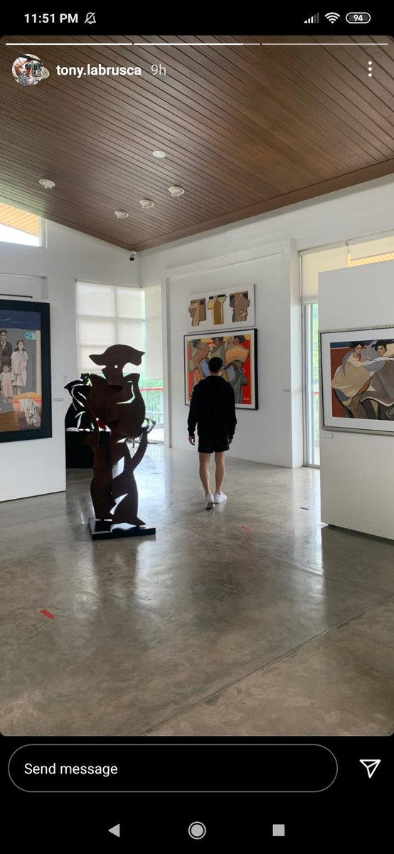 AnRox89's tweet image. Sana all makapunta uli sa BenCab Museum. With Tony.😜

#HelloStrangerTheMovie still streaming: solo.to/hellostranger

#HelloStrangerTheSeries is also on Netflix. On which regions, only Netflix knows. Char!

Good Morning!🌞