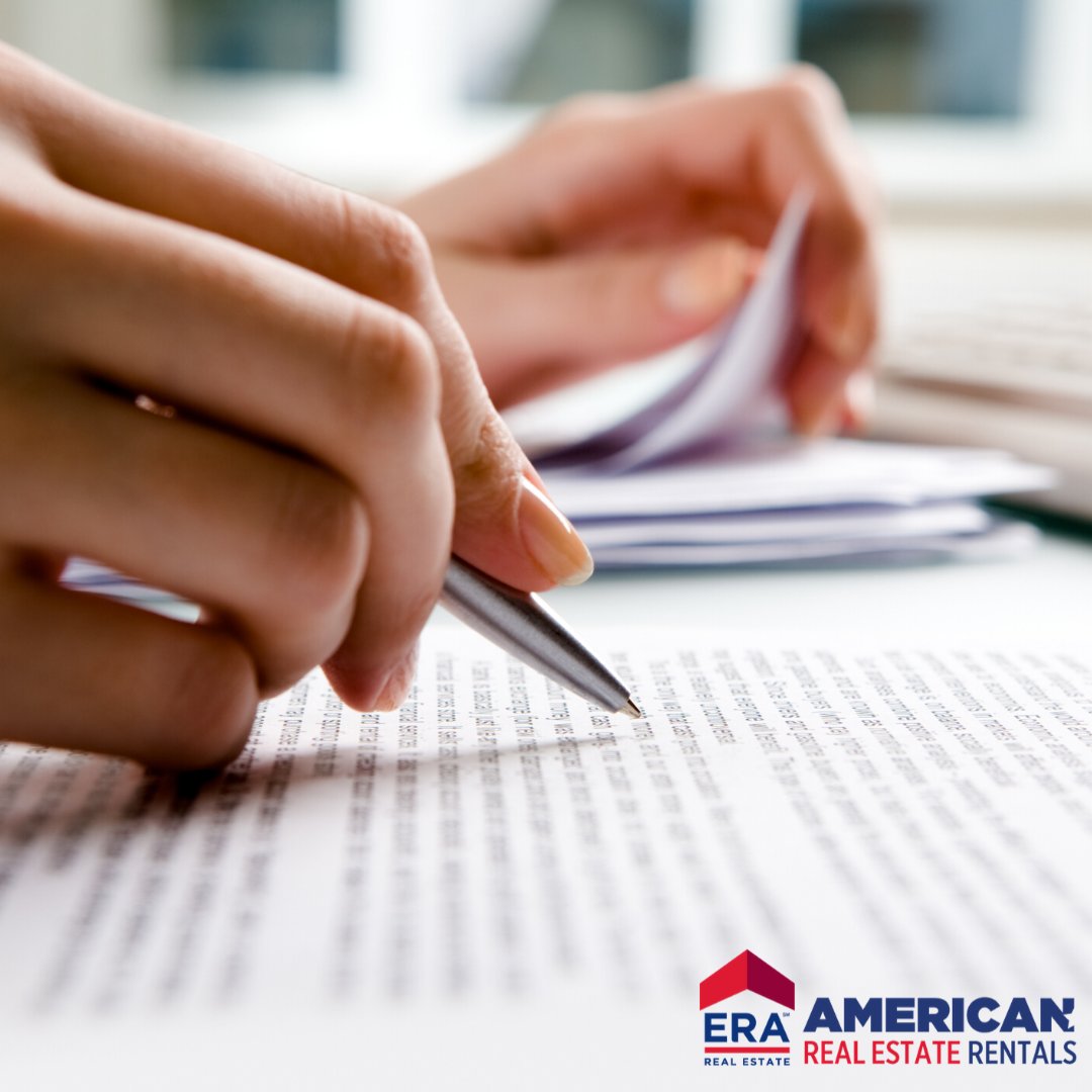 To stay in compliance and legal as a landlord, there are several things you need to include in your lease, here are a few things to know!

#TeamERA #Rentals #LeaseAgreements

bit.ly/323NrcI