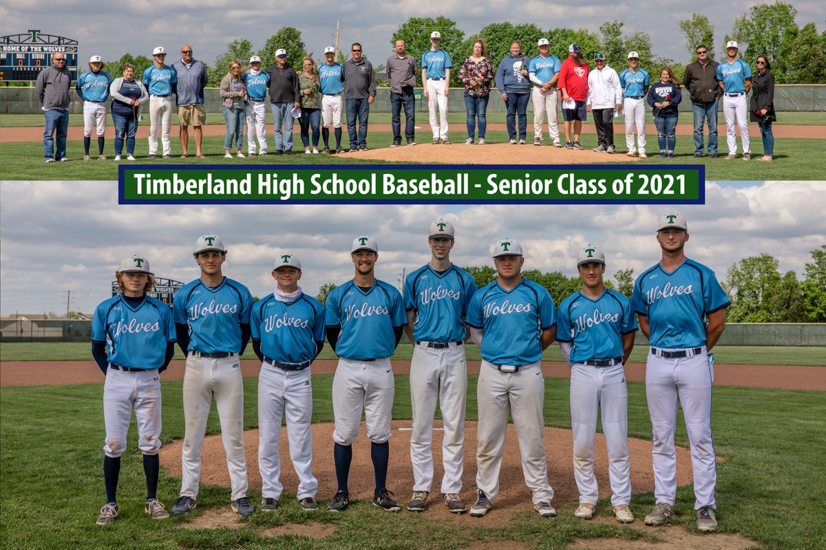 LittleBIGshot7's tweet photo. @wolvesdugout Timberland Senior Night celebration and LOTS of photos from the game available at https://t.co/cZNKtJKKXA.  Senior Celebration photos are free for download just follow the instructions on the first "photo".  Enjoy!  And that was an exciting game!!! https://t.co/AjMsd6joEb
