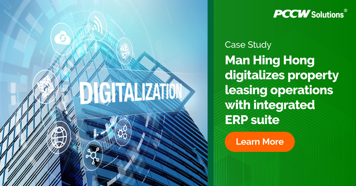 PCCWSolutions's tweet image. #ManHing Hong has digitally transformed its leasing operations with the integrated ERP suite from #PCCWSolutions. Check out the full story here: pccwsolutions.com/site/en/story/…