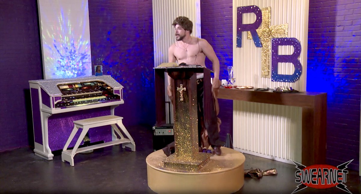 RevRickyBrown's tweet photo. Now streaming at SwearNet: Catch the Helicopter of Love to the Airport of Heaven – Ricky Brown is here to save yo sorry asses with more divine wisdom and marriage advice! 

https://t.co/eWv5rveyN9 https://t.co/tC3a89b0tu