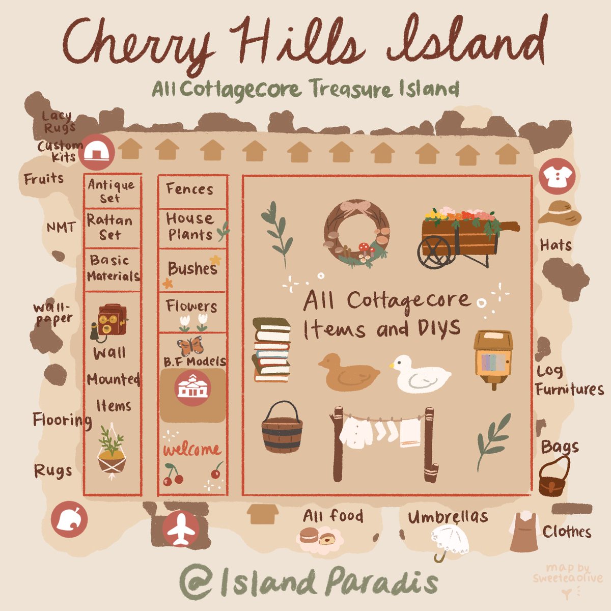chestnutcove_'s tweet image. Cherry 🍒 Hills beautiful map 🍒🪴