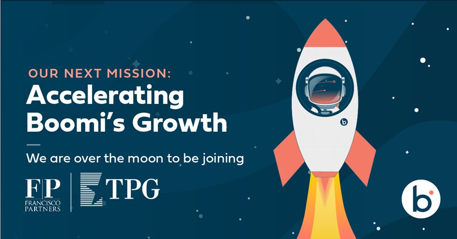 boomi's tweet photo. In case you haven't seen, we had some big news at Boomi last week! Read about the opportunity, our position in #iPaaS and the future of Boomi from our CEO @ChrisMcNabb1: https://t.co/InHtgsU8Yk #winwithboomi https://t.co/fkvwarhmgv