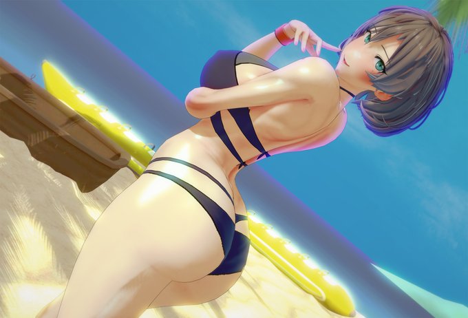 水着ムジナ https://t.co/TWi350nX6H #コイカツ 