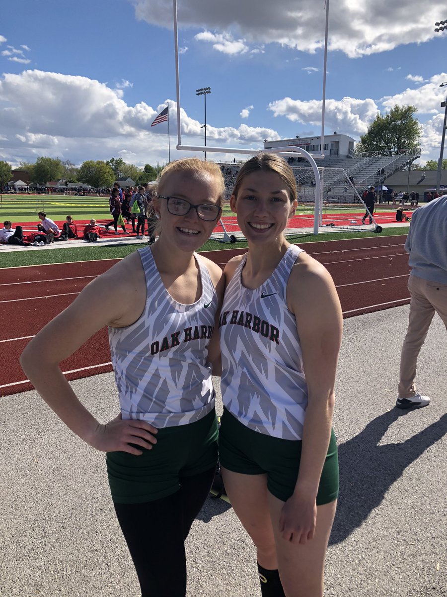 2021 SBC Long Jump CHAMPION Madison McKitrick and 3rd place finisher Ally Garner. I couldn’t be any prouder!