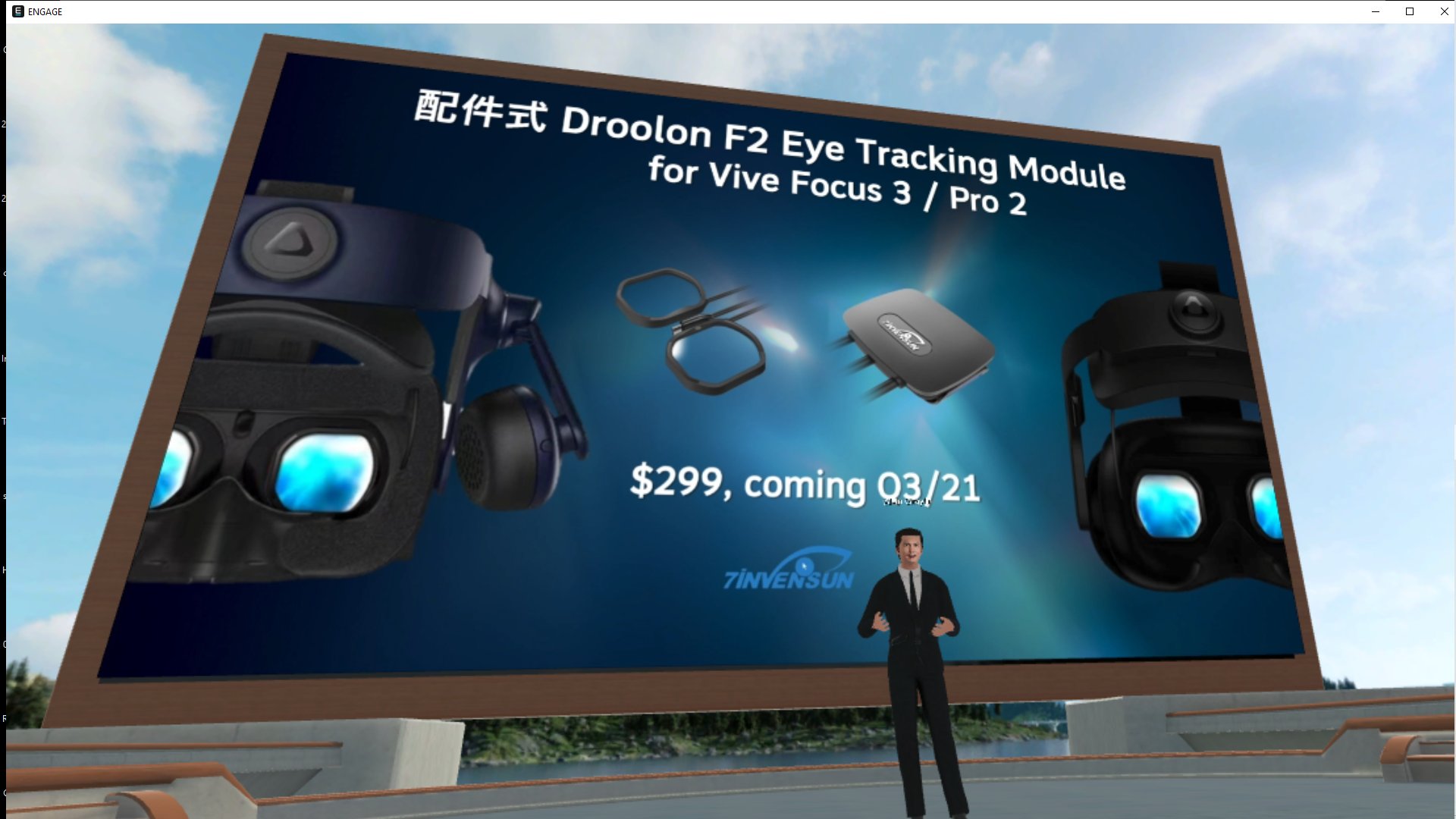 Kent Bye Voicesofvr 19 Droolon F2 Eye Tracking Module For Vive Focus 3 Vive Pro 2 Announced For 3rd Quarter 21 For 299 By Agraylin At V2ec21 In Engagevr T Co 8cd6iu1hjl