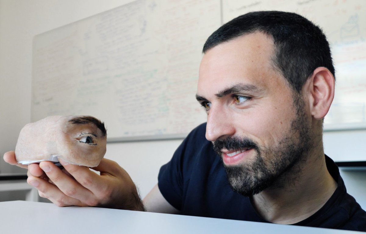I am presenting right now my paper "Eyecam: Revealing Relations between Humans and Sensing Devices through an Anthropomorphic Webcam" at  #CHI2021 Room 4.  acmchi.delegateconnect.co/now . Come in and ask me silly questions!