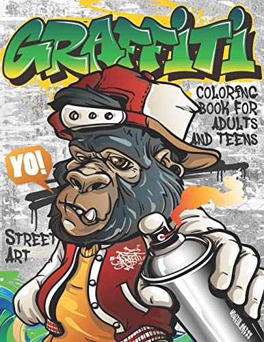 Download Pdf Download Ebook Graffiti Coloring Book For Adults And Teens S