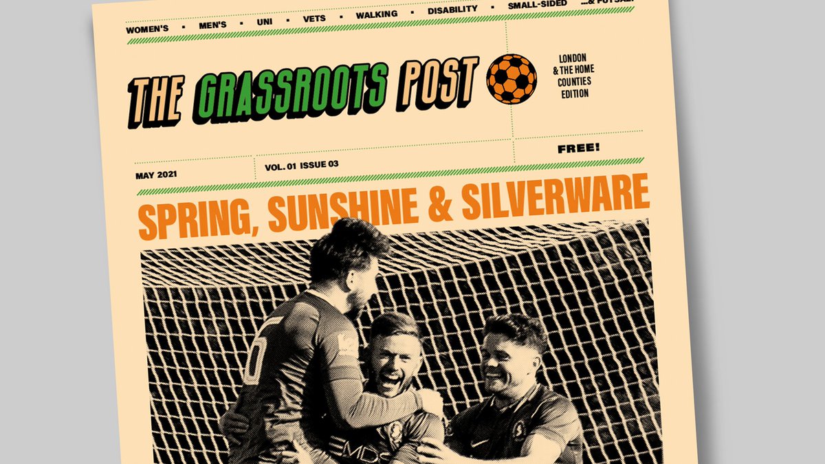 GrassrootsPost's tweet image. ISSUE 3! OUT NOW! FREE!

@EnglandFootball, Focus on Tech, The FA Sunday Cup, Women's, Walking, Small-sided and Disability. Refs, Coaches, greatest games, unsung heroes.

72 pages that champion the very best of grassroots football on its way to 65+ venues.

grassrootspost.uk/issue-3