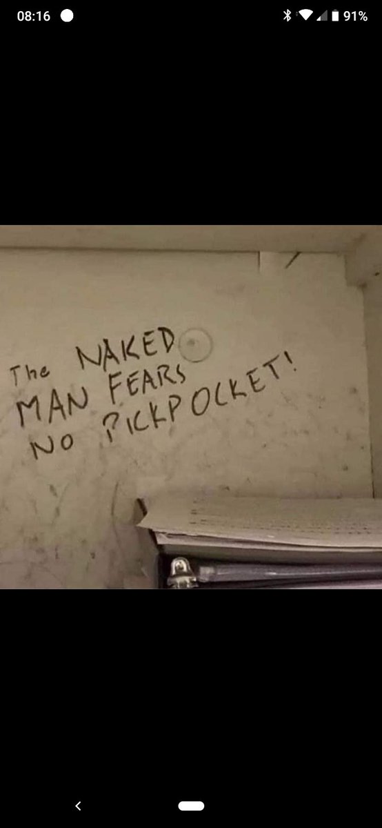 Never has a truer words been spoken!