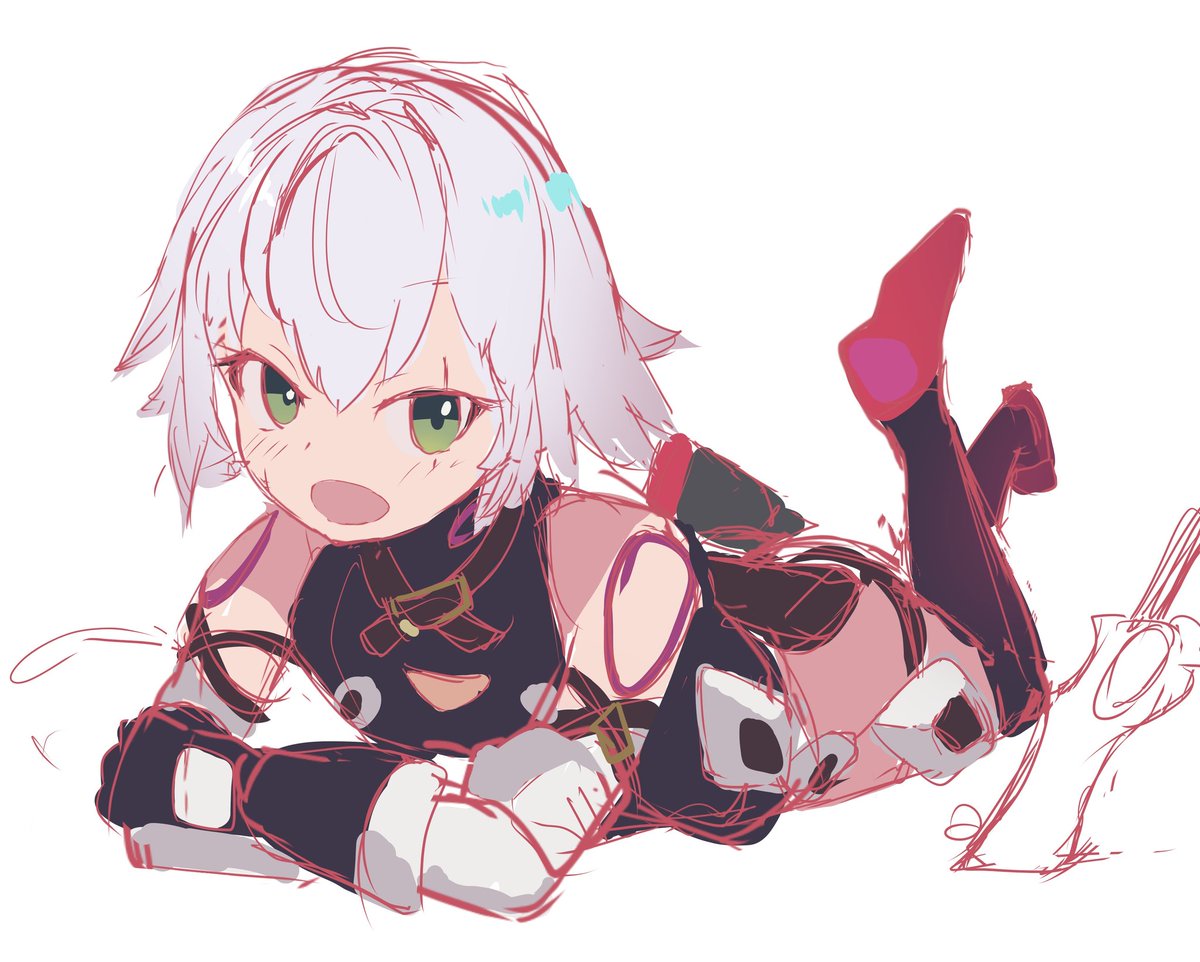 縦長ガン無視してイラスト描く漢 さめ Fanbox始めました のイラスト