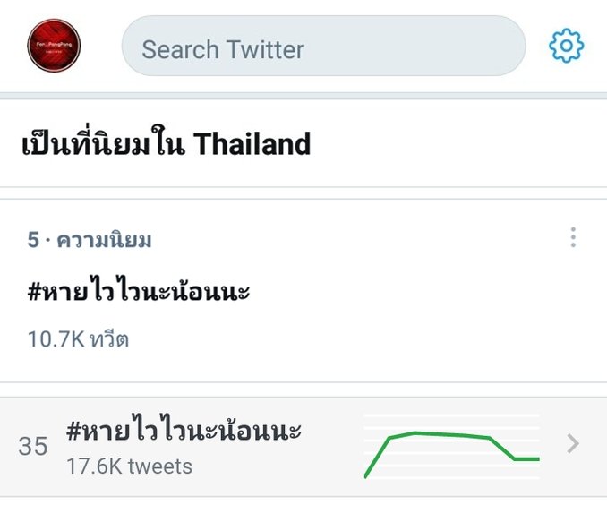 #แปะไว้เทรนด์ของน้อน
#เทรนด์ของน้อนบาส2021
#บาสเด็กอ้วนที่แท้จริง
#bbasjtr <a href="/basjtr/">นอนอร์ธ น้องเด๋อเดอะซุย</a> 

📆 10/05/2021
📝 ยอดทวีต 17.6K

📊 Thailand Trends
อันดับ 5 #หายไวไวนะน้อนนะ