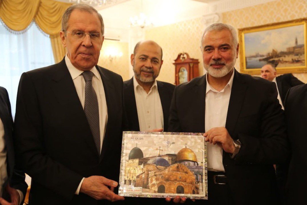 وفد حركة حماس في موسكو، برئاسة إسماعيل هنية، ولقاء وزير الخارجية الروسي لافروف – مارس 2020