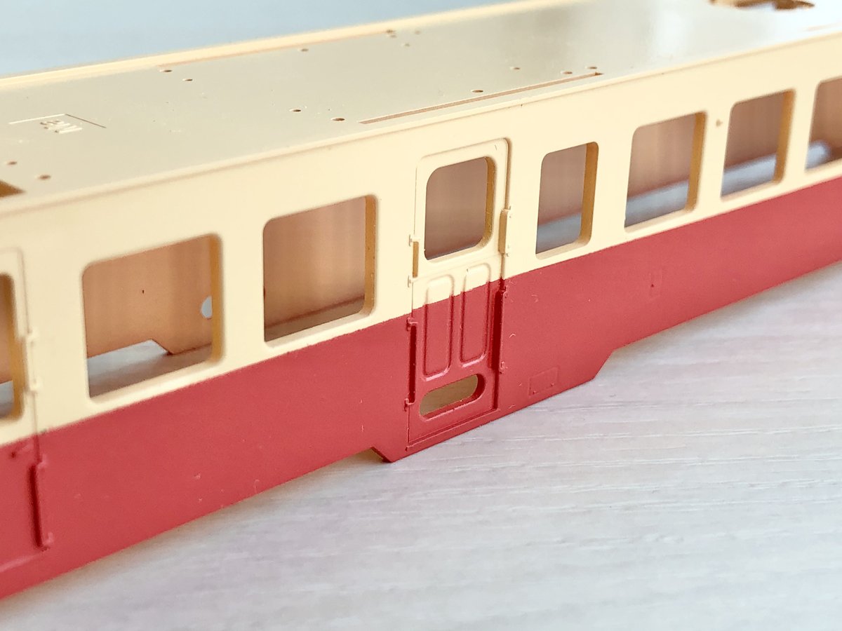 RM_MODELS_neko's tweet image. #PULM さんより小湊鐵道キハ200形1:80プラキットの塗装サンプル品が編集部に到着しました！

下記リンクより画像ギャラリーをご覧になれます！

どこか懐かしいディーゼルカー PLUM小湊鐵道キハ200形 塗装サンプル到着！ | 鉄道ホビダス rail.hobidas.com/news/336321/