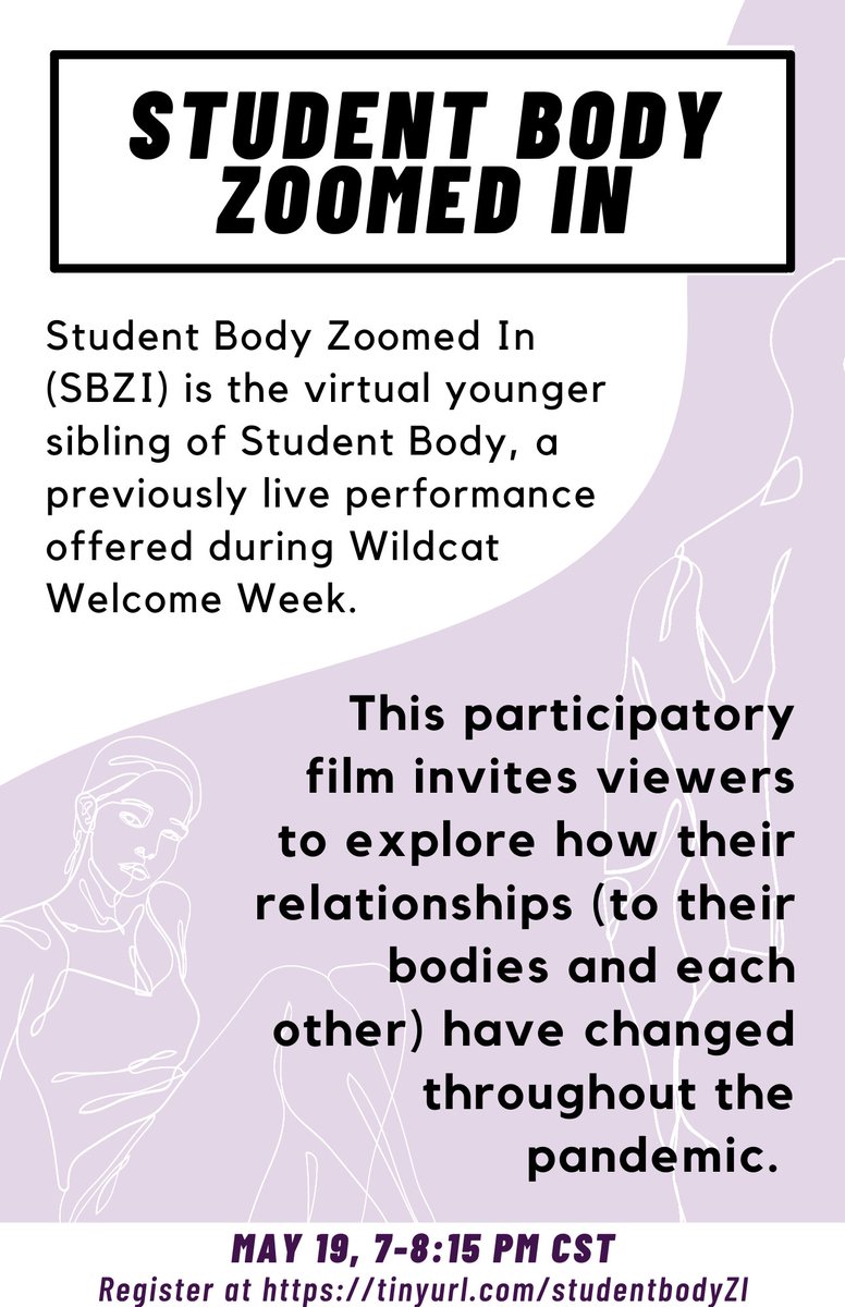 CAREatNU's tweet photo. Join Student Body Zoomed In on May 19 at 7pm CST to discuss what we need to navigate the world of consent, boundary setting and safety as we return to campus life.
Register at https://t.co/epBlLkIIBI! https://t.co/jKxpllNPXM