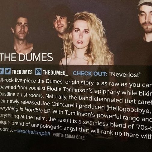 Stellar AP&R feature in this month’s print edition of @AltPress for @thedumes ✍️ @rachelcmpbll 📸 @missemmacole #altpress #magazine #thearchitects #thedumes #ap #feature #aandr #altrock @symphonicdist @NOEARBUDS @sunsetsound @artfitpro