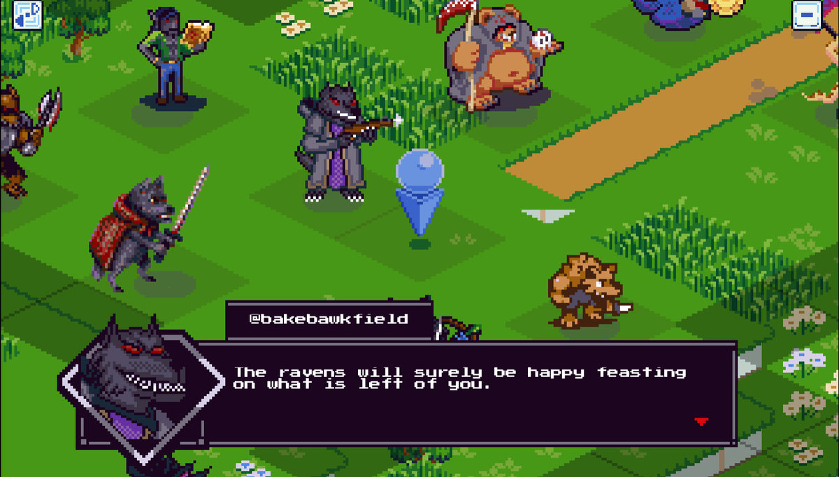 bakebawkfield's tweet photo. Ayy, I found my submission for #pdtactics! Let's go!
Link: https://t.co/Q4V1mwZxgb
#pixelart #pixelartist #pixels #pdtactics #pixel_dallies #art #digitalart @Pixel_Dailies #isometric #teamchaos https://t.co/STlVse5wLh