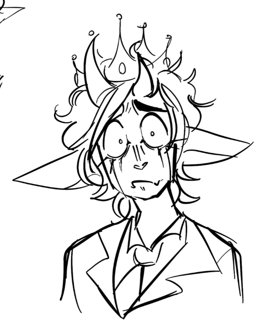 idc what character it is they always have a good reason to look tired