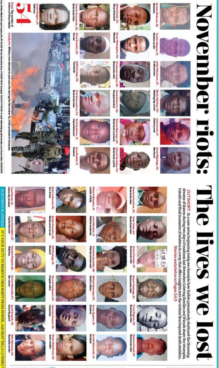 jssemakula's tweet image. Young lives lost after being shot by the military. @cobbo3 @PatriqKanyomozi @ABlinken @robertamsterdam @SenatorMenendez @CoryBooker @hrw