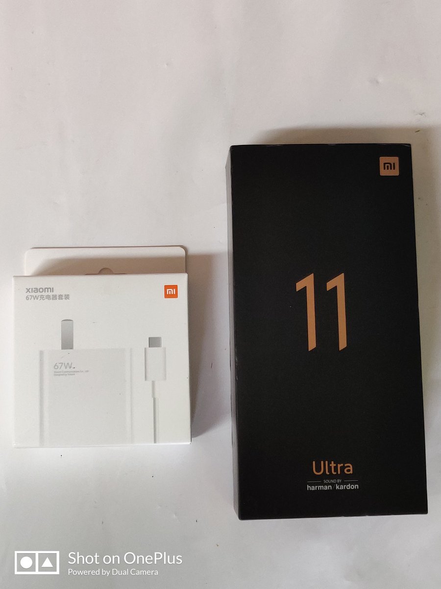 ruhi_x90pp's tweet image. 着弾！ ←言ってみたかったやつ
8日に注文して、今日届いた！
早すぎw

#xiaomimi11ultra 
#oneplus6T