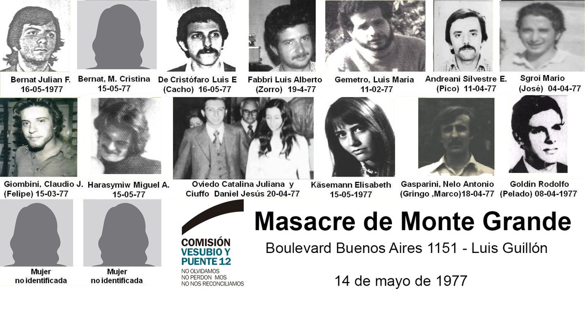 Quisieron vender la casa de la Masacre de Monte Grande
Los supuestos propietarios quisieron poner a la venta el chalet, pero no pudieron por la oposición de organismos de derechos humanos

Compartimos la nota

pagina12.com.ar/340695-quisier…...