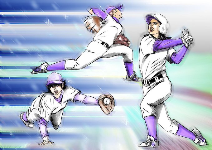 女子野球のtwitterイラスト検索結果 古い順