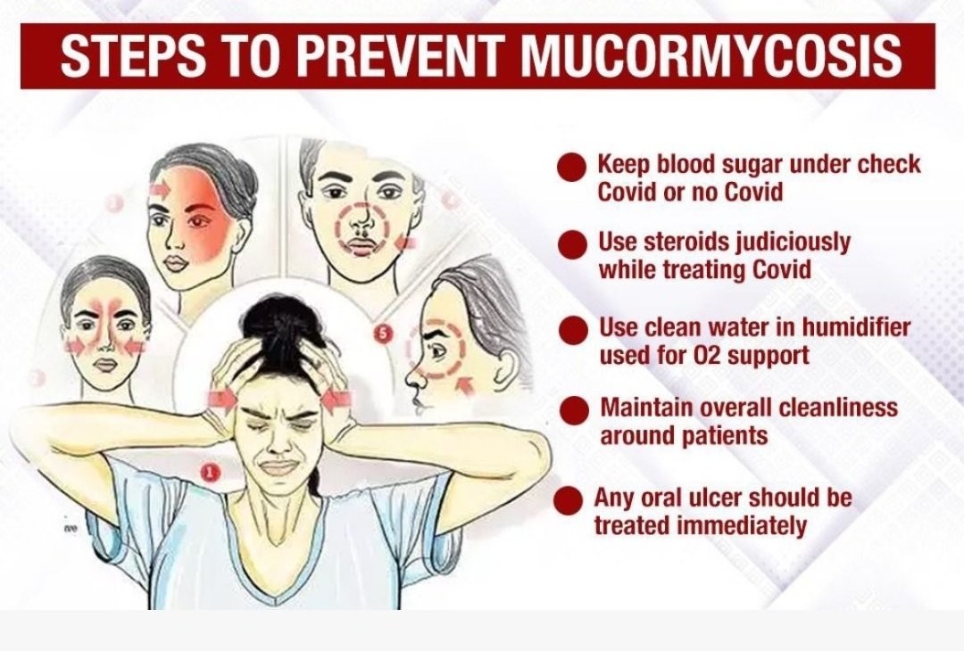 itsme_Hardik's tweet photo. #Mucormycosis or '#BlackFungus' has been observed in a number of #COVID19 patients recently. Take a look to know what it is &amp; how it predisposes. 
It's basic for knowledge and precautions, will update more details with research paper.
#HelpWarriors https://t.co/lyneM4Sr6C