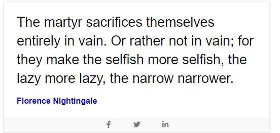 喜代多旅館 Toyamacity Jp 犠牲なき献身こそ真の奉仕 今朝新聞を読んでいたらナイチンゲールの言葉が目に入りました 彼女の言語でも調べてみると また少し違った印象 看護の日 新聞記事より ナイチンゲール 格言 イギリス スタッフのつぶやき