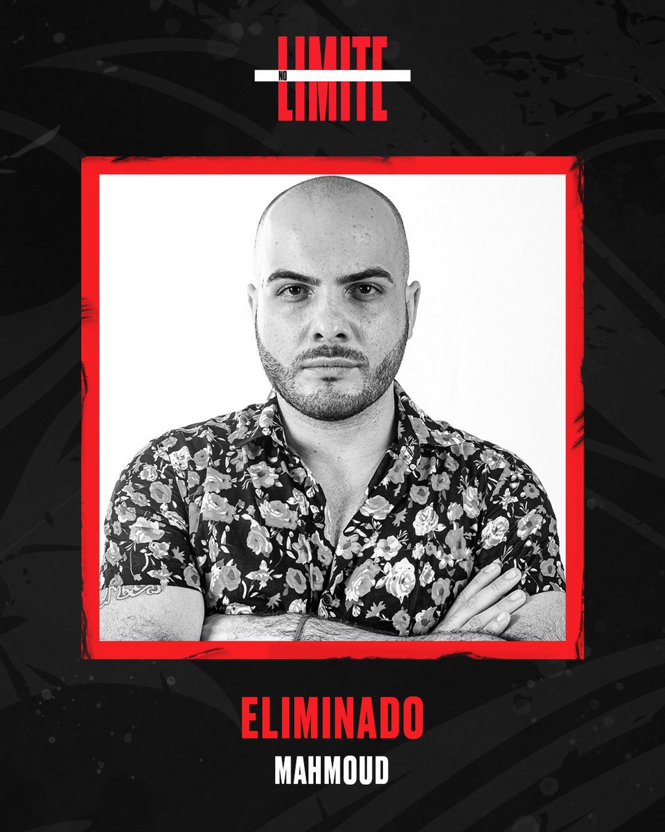 NoLimite's tweet photo. Mahmoud do #TimeCalango é o primeiro eliminado do #NoLimite.
Confira como foi a votação! → https://t.co/9EQFXnB8cv https://t.co/WeteAe8qQX