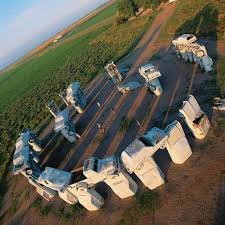 @Britanniacomms Carhenge in Nebraska