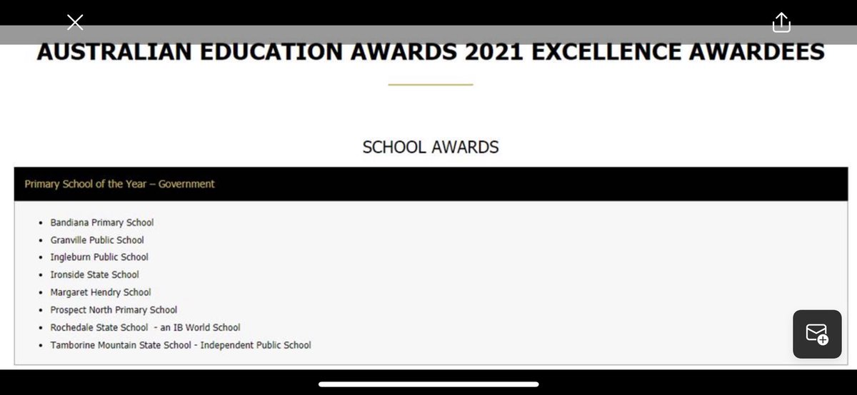 Another exciting acknowledgement for our school. In our third year, we are truly grateful for all of the hard work that has gotten us to where we are today. Still lots to do, but our vision keeps us moving forward! #MHS #grow #connect #collaborate #love