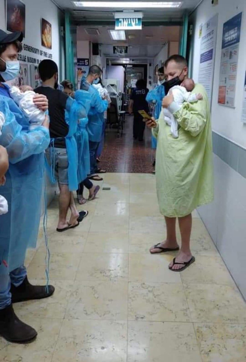 MetropolitanoAg's tweet photo. En hospital de Israel resguardan a recién nacidos tras ataques desde Gaza https://t.co/nrFqRpusNK