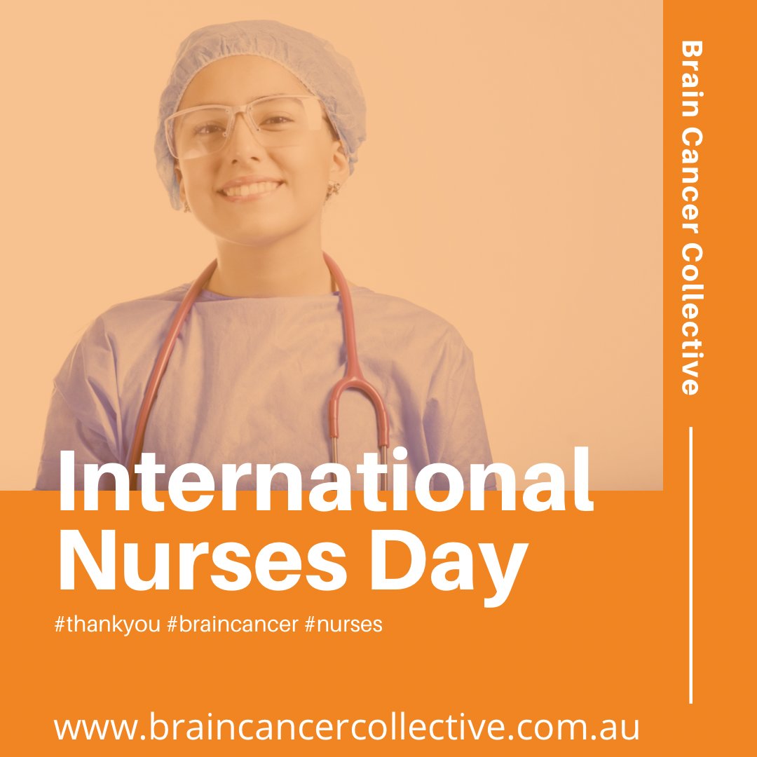 On this International Nurses Day, we want to acknowledge the dedication &amp; expertise of our incredible Brain Cancer Nurses.  
Thank you for everything you do, for your compassion, skills &amp; knowledge.

#InternationalNursesDay2021  #NursesDay   #braincanceraustralia #ThankYouNurses