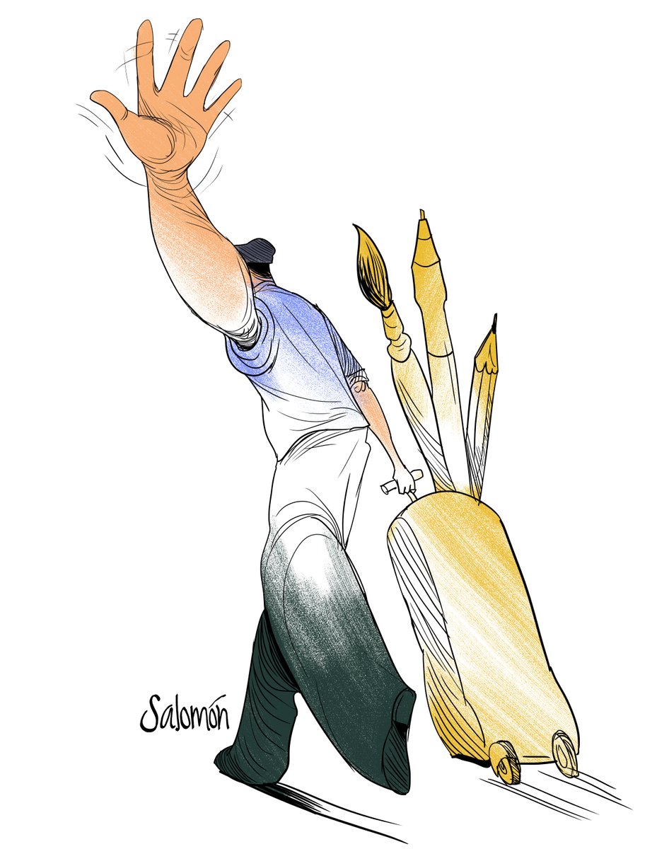 SalomonCartoon's tweet image. Hoy fue mi último día en LPG. Agradezco a la empresa por los cargos que desempeñé desde 2006. Sin embargo, llegué al punto en el que me sentí profundamente incómodo con la línea que se me imponía, con ideas que trastocan mi propio pensamiento y ética profesional.