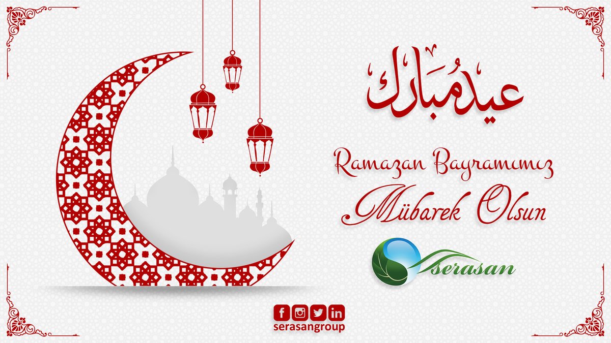 serasangroup's tweet photo. Hep bir arada, sevgi dolu ve huzurlu nice bayramlar geçirmek dileğiyle, Ramazan Bayramımız kutlu olsun.

#ramazan #bayram #ramazanbayramı #ramazanaveda #BayramaGirerken https://t.co/e7ZHOLfpsh