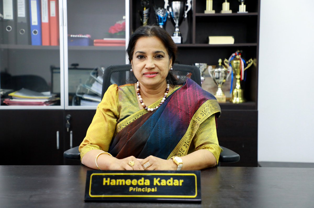 messchoolqatar's tweet photo. Hameeda Kadar,Principal M.E.S  is appointed as the Counsellor for Qatar region by the CBSE to provide pre-examination psychological counselling to Board appearing students and the parents at the time of preparation as well as during the examination to overcome exam-related stress https://t.co/Gzw07WWniD