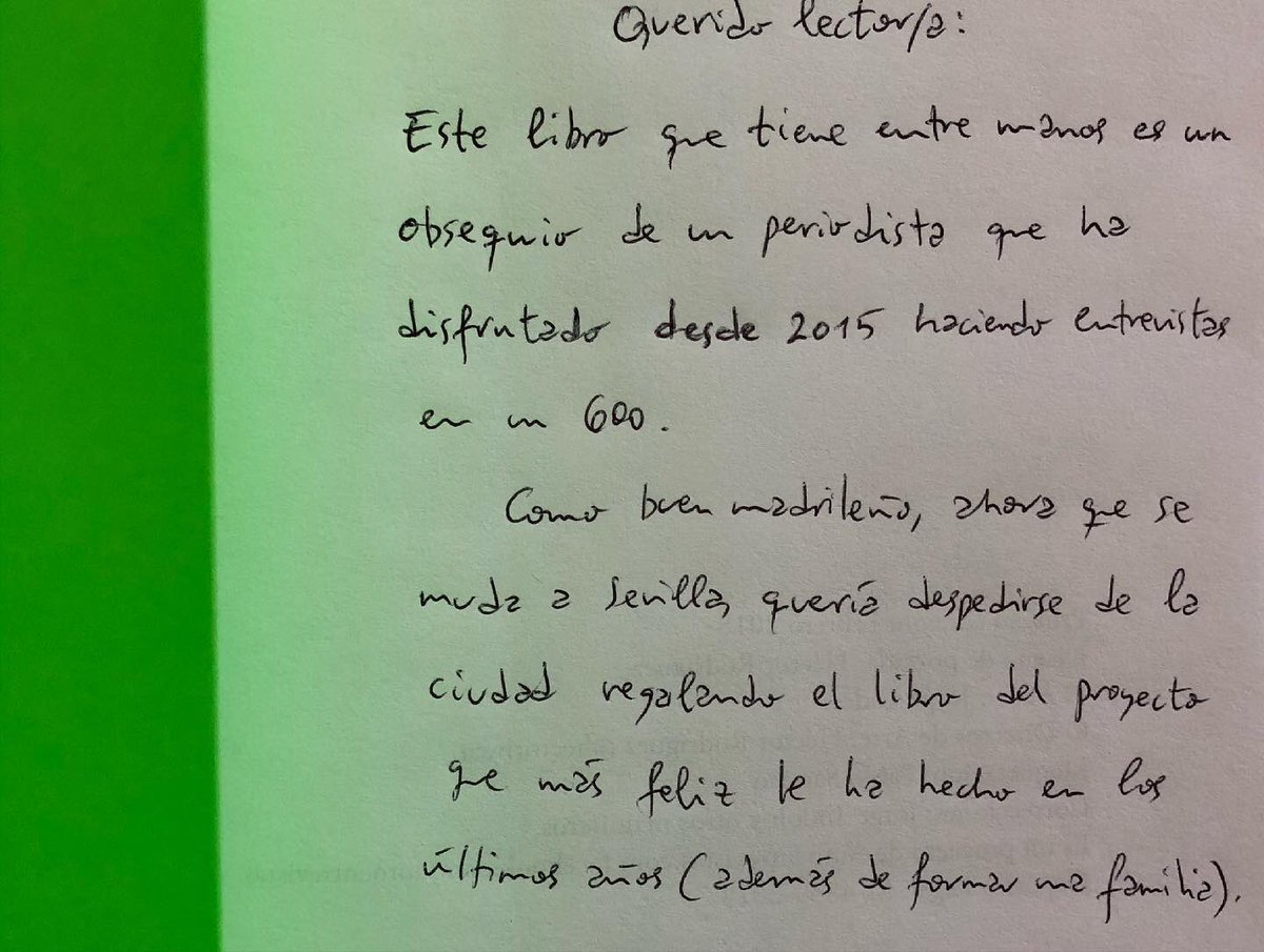 Un buen madrileño tiene que despedirse de su ciudad. Y qué mejor que con el libro de Autoentrevistas.com, el proyecto que más le ha llenado en los últimos años en esta ciudad.

Hasta pronto, Madrid.